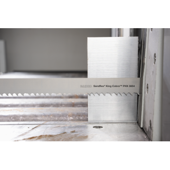 Lâmina de serra de fita bimetálica para corte de metais para ligas difíceis e grandes - 1.4/2 TPI 1.1 mm x 34 mm
 - 3854-34-1.1-PHX-1.4/2