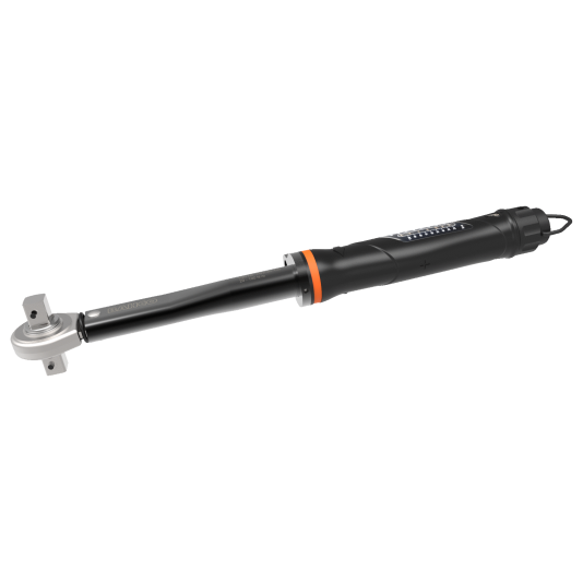 Chave dinamométrica de clique ajustável mecânica com escala marcada e cabeça de roquete fixa com placa metálica de 60-300 Nm
- TAH73R-300 Chave dinamométrica de clique ajustável mecânica com escala marcada e cabeça de roquete fixa com placa metálica de 60-300 Nm
- TAH73R-300