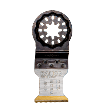 Lâmina com ponta de carboneto de multiferramentas com revestimento de estanho para corte de metal 35 mm
 - 92-236-1P