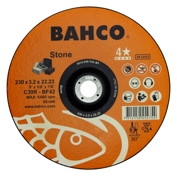 Discos Abrasivos de Elevada Performance para Corte de Construção e Pedra 115 x 3.2 x 22.23mm
 - 3912-115-T42-ST