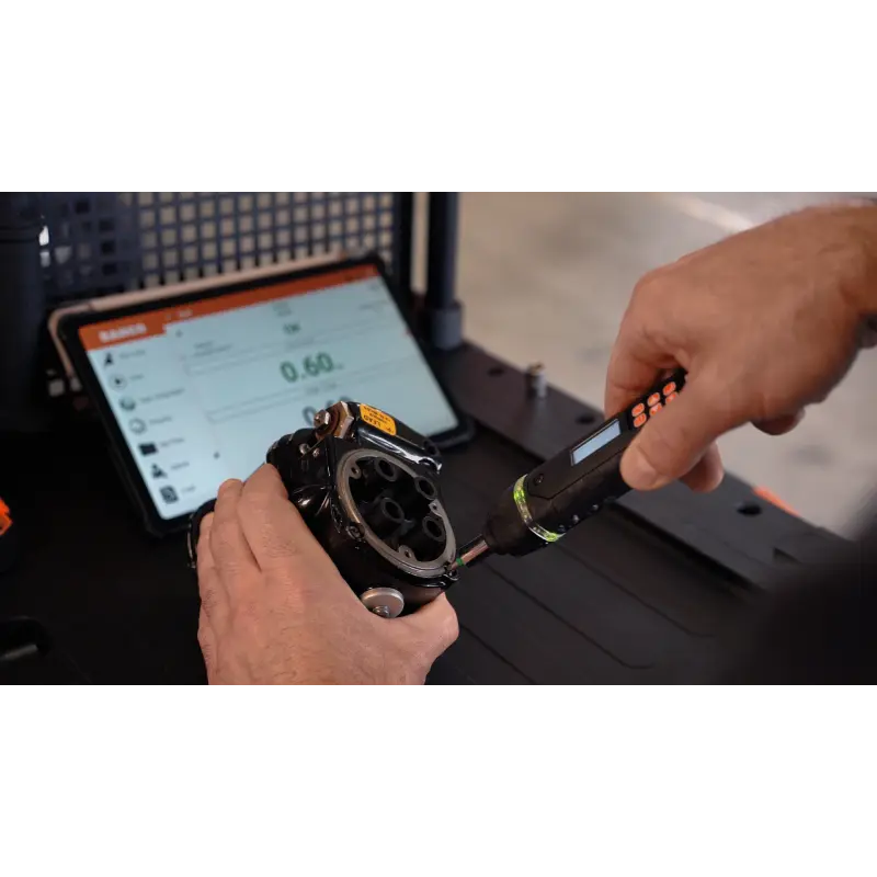 Chave de parafusos de torque e ângulo digital Bluetooth® 0,04 -0,7 Nm
- TASMB14H007 Chave de parafusos de torque e ângulo digital Bluetooth® 0,04 -0,7 Nm
- TASMB14H007