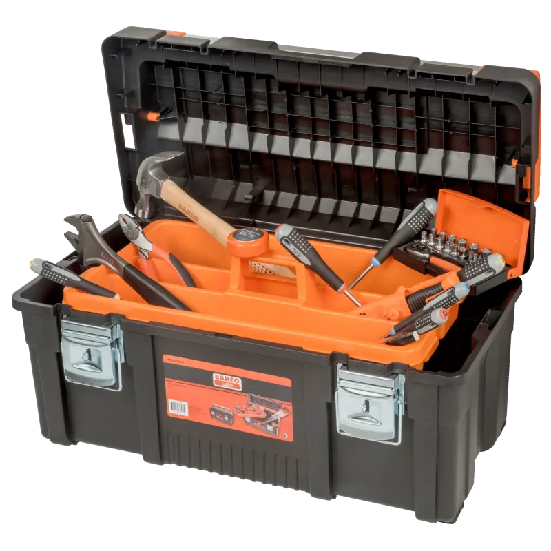 Caixa metálica para kit de ferramentas de utilização geral - 37 peças
 - 4750PTB65TS5