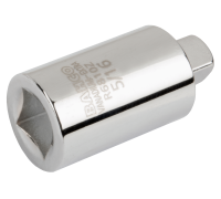 Chaves de caixa quadradas com perfil quadrado no sistema imperial para chave de roquete para refrigeração 1/4" - 1/4"
 - R6810Z-1/4