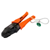 Alicate de cravar e roquete para conectores isolados com laço de arame metálico fixo - 225 mm
- TAHCRW01 Alicate de cravar e roquete para conectores isolados com laço de arame metálico fixo - 225 mm
- TAHCRW01