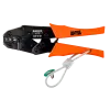 Alicate de cravar e roquete para conectores isolados com laço de arame metálico fixo - 225 mm
- TAHCRW01 Alicate de cravar e roquete para conectores isolados com laço de arame metálico fixo - 225 mm
- TAHCRW01