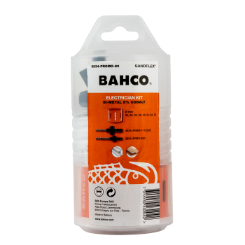 Conjunto de serras craneanas em bimetal Sandflex® de 20 mm-76 mm - 10 peças
 - 3834-PROMO-82 Conjunto de serras craneanas em bimetal Sandflex® de 20 mm-76 mm - 10 peças
 - 3834-PROMO-82