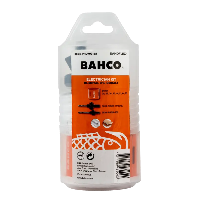 Conjunto de serras craneanas em bimetal Sandflex® de 20 mm-76 mm - 10 peças
- 3834-PROMO-82 Conjunto de serras craneanas em bimetal Sandflex® de 20 mm-76 mm - 10 peças
- 3834-PROMO-82