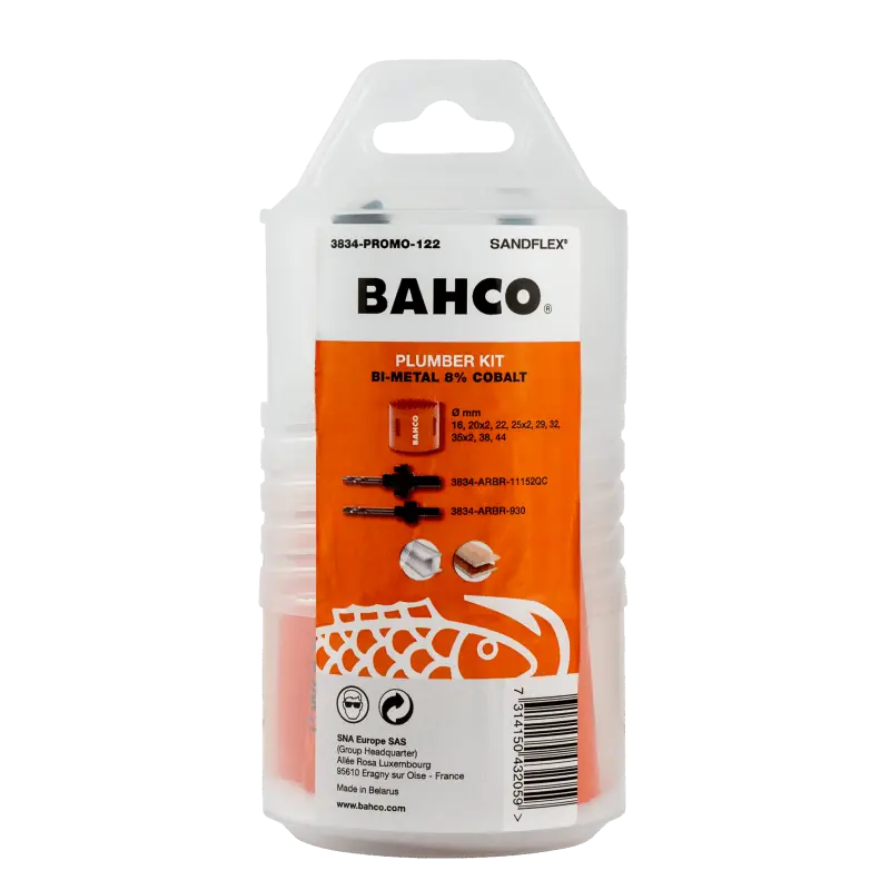 Conjunto de serras craneanas em bimetal Sandflex® de 16 mm-44 mm - 14 peças
- 3834-PROMO-122 Conjunto de serras craneanas em bimetal Sandflex® de 16 mm-44 mm - 14 peças
- 3834-PROMO-122