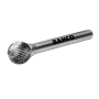 16 mm x 14 mm - Ø6 mm Lima rotativa em carboneto de tungsténio. Esférica 28
 - D1614M06