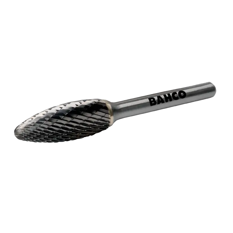 10 mm x 19 mm - Ø6 mm Limas rotativas de carboneto de tungsténio. chama, * por encomenda 21/11
- H1025M06X 10 mm x 19 mm - Ø6 mm Limas rotativas de carboneto de tungsténio. chama, * por encomenda 21/11
- H1025M06X