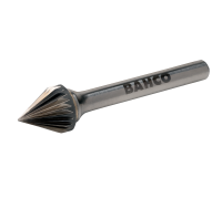 Limas rotativas de carboneto de tungsténio, cone 60°. F= Fin, M= Medium, C= Grov
 - J0604M06