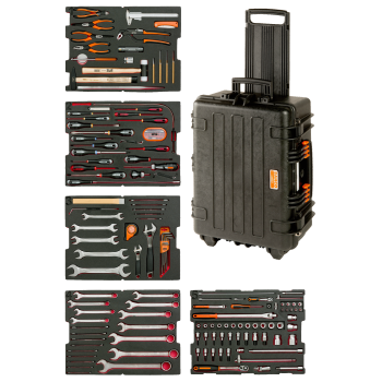 Mala 4750RCHDW02 c/167 ferramentas gerais p/eólicas
 - 4750RCHDW02FF2