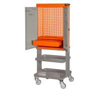 armário de 2 portas com rodas
 - 1495CD60W