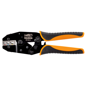 Alicate de catraca para conectores isolados
 - CR W 01 Alicate de catraca para conectores isolados
 - CR W 01