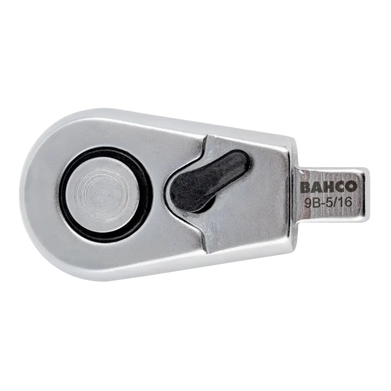 Cabeça de roquete para hastes aparafusadoras com conector retangular
- 9B-5/16 Cabeça de roquete para hastes aparafusadoras com conector retangular
- 9B-5/16