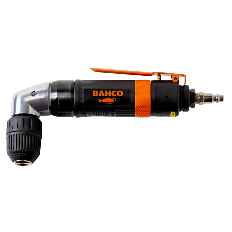 Brocas pneumáticas angulares compactas de 3/8" e 1400 rpm
- BPA823 Brocas pneumáticas angulares compactas de 3/8" e 1400 rpm
- BPA823