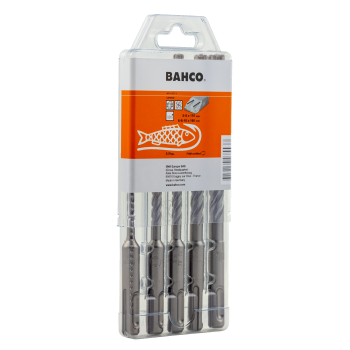 Conjunto de brocas para betão armado SDS + 4C - 5 peças
 - 4651-SET-5