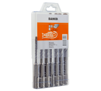Conjunto de brocas para betão armado SDS + 4C - 7 peças
 - 4651-SET-7