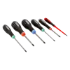 Conjunto de 6 chaves ERGO™<br/>Para parafusos de Fenda,Phillips, Pozidriv e TORX®
 - BE-9871