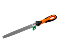 200 mm - Lima plana de extremidade afunilada de engenharia ERGO™ para corte bastardo, segundo corte ou murça com anel permanente em aço inoxidável
- TAH1-110-08-1-2