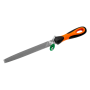 200 mm - Lima plana de extremidade afunilada de engenharia ERGO™ para corte bastardo, segundo corte ou murça com anel permanente em aço inoxidável
 - TAH1-110-08-1-2