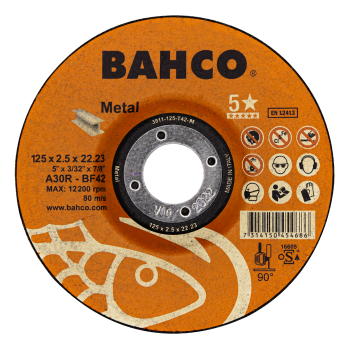 Discos Abrasivos de Elevada Performance para Cortede Metal 115 x 2.5 x 22.23mm
 - 3911-115-T42-M