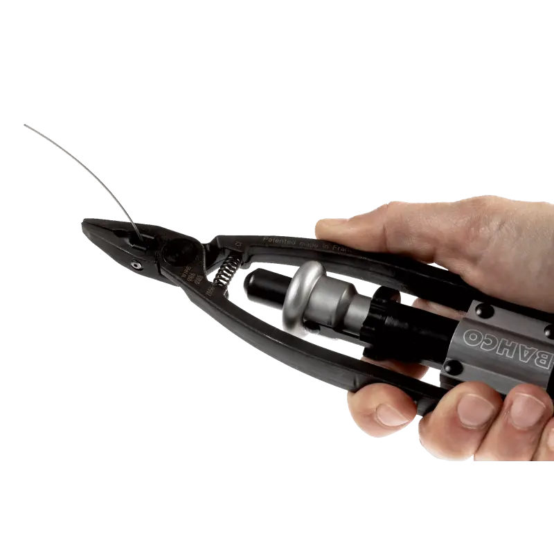 Alicate de torção de fio, operação com uma mão - 270 mm
- 2856-10 Alicate de torção de fio, operação com uma mão - 270 mm
- 2856-10