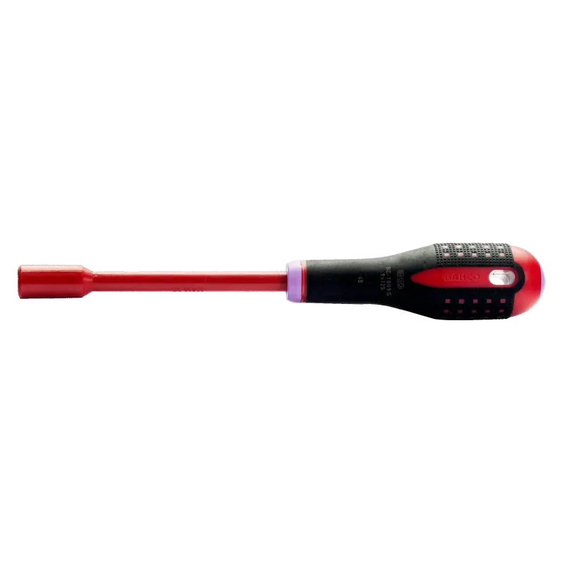 Chave ERGO™ isolada hexagonal para porcas
- BE-7808S Chave ERGO™ isolada hexagonal para porcas
- BE-7808S