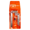Jogo Chaves Hexagonais offset, niquelado
- 1998M/6T Jogo Chaves Hexagonais offset, niquelado
- 1998M/6T
