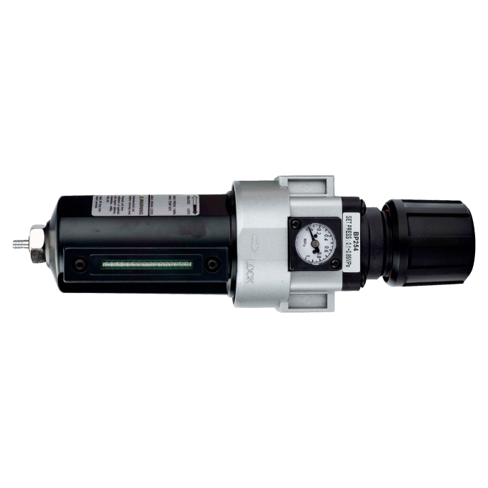 Filtro Regulador Linhas Pneumáticas 1/2"
- BP254 Filtro Regulador Linhas Pneumáticas 1/2"
- BP254