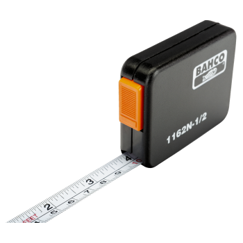 Fita métrica em aço flexível
 - 1162N-1/2