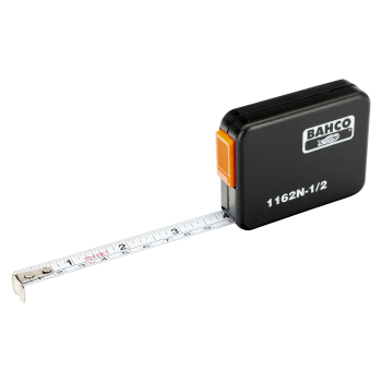 Fita métrica em aço flexível
 - 1162N-1/2