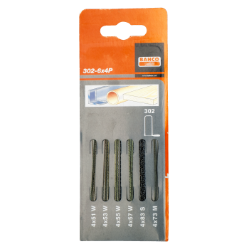 Conjunto de lâminas de substituição o
 - 302-6X4P