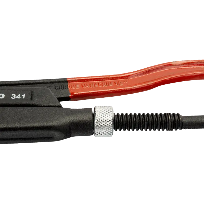 Chave para tubo 45º modelo combinado
- 344 Chave para tubo 45º modelo combinado
- 344