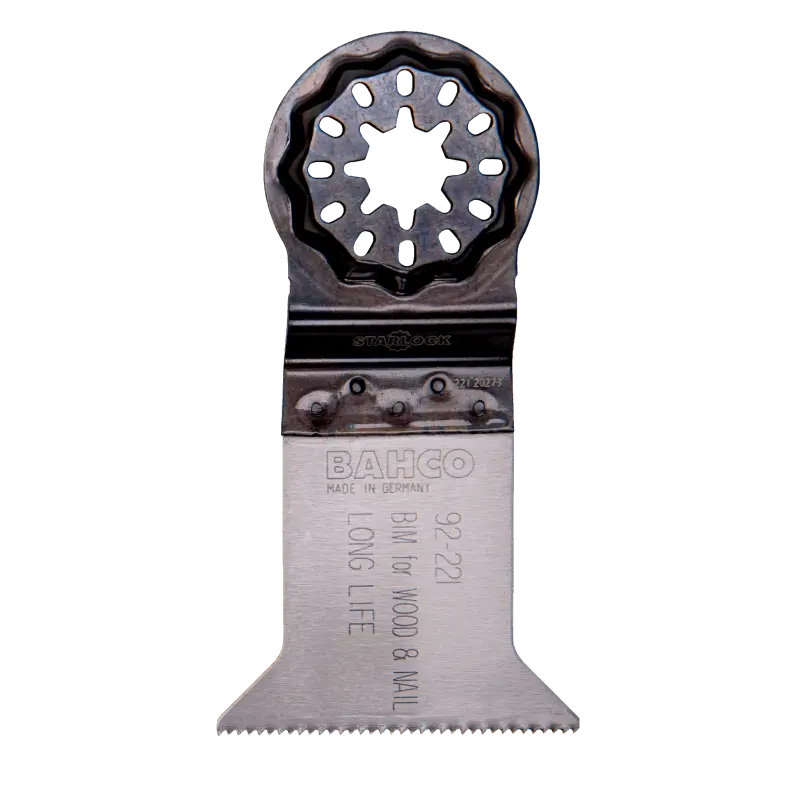 Lâmina padrão multiferramenta de longa vida útil para cortar madeira com pregos 65 mm
- 92-228-1P Lâmina padrão multiferramenta de longa vida útil para cortar madeira com pregos 65 mm
- 92-228-1P