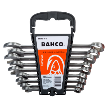 Conjuntos de chaves boca luneta em aço inoxidável, mm
 - SS002-9-2