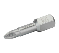 PZ1 Brocas de aparafusadora de torção de aço inoxidável 1/4" para parafusos Pozidriv de - 10 Pcs
- 65I/PZ1
