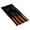 Conjunto de ponteiros, ganchos e varetas compridos 265 mm - 4 peças
- 2633L/S4 Conjunto de ponteiros, ganchos e varetas compridos 265 mm - 4 peças
- 2633L/S4