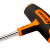 Chave "T" aperto chaves caixa 1/4"
 - 905T-060-100
