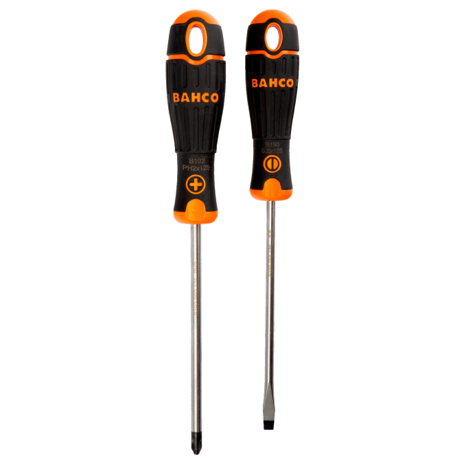 Conjunto de chaves de parafusos BahcoFit, 2 peças
- B219.012 Conjunto de chaves de parafusos BahcoFit, 2 peças
- B219.012