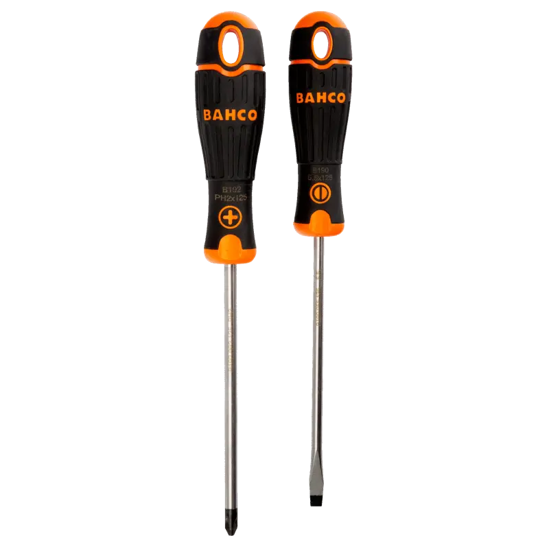 Conjunto de chaves de parafusos BahcoFit, 2 peças
- B219.012 Conjunto de chaves de parafusos BahcoFit, 2 peças
- B219.012
