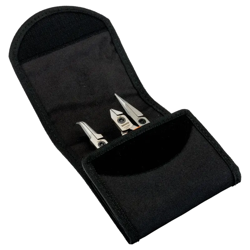 Conjunto de alicates de precisão
- C3902/3 Conjunto de alicates de precisão
- C3902/3
