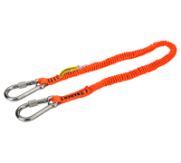 Correias laranja de alta visibilidade com mosquetão fixo 3 kg
 - 3875-LY70
