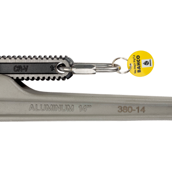 Chave de tubos de alumínio com ligação rápida
 - TAH380-10 Chave de tubos de alumínio com ligação rápida
 - TAH380-10