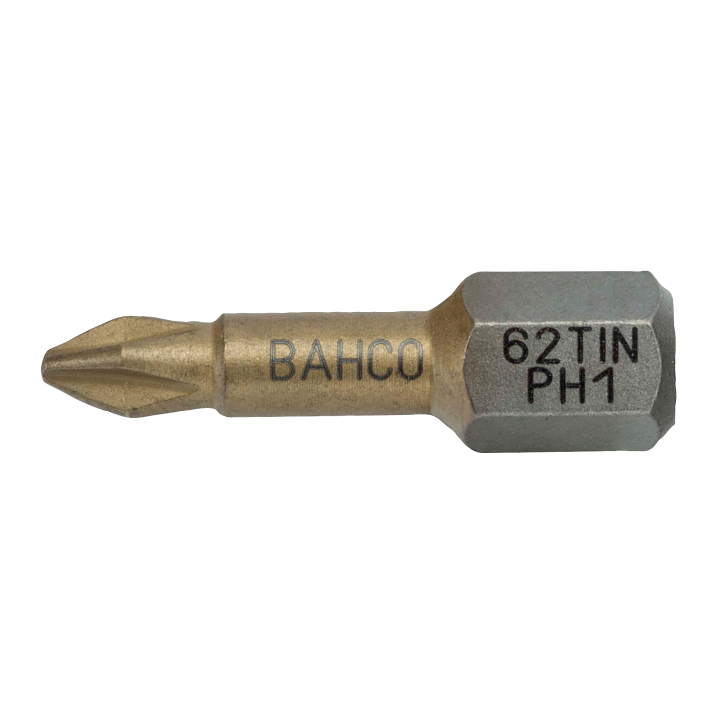 Pontas para aparafusadora de torção em estanho 1/4" para parafusos Phillips de PH1 - 25 mm - 10 Pcs/Caixa de plástico
- 62TIN/PH1 Pontas para aparafusadora de torção em estanho 1/4" para parafusos Phillips de PH1 - 25 mm - 10 Pcs/Caixa de plástico
- 62TIN/PH1