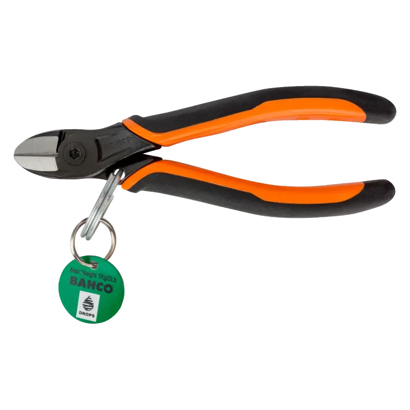 Alicate de corte lateral com anel de segurança
- TAH2101G-180 Alicate de corte lateral com anel de segurança
- TAH2101G-180