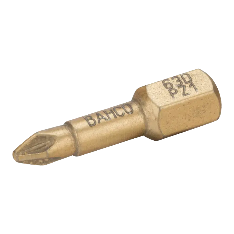 Pontas de aparafusadora de torção diamantadas 1/4" para parafusos Pozidriv de PZ1 - 25 mm - 5 Pcs/Caixa de plástico
- 63D/PZ1 Pontas de aparafusadora de torção diamantadas 1/4" para parafusos Pozidriv de PZ1 - 25 mm - 5 Pcs/Caixa de plástico
- 63D/PZ1