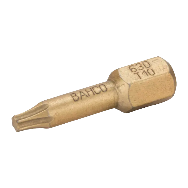 Pontas de aparafusadora de torção diamantadas 1/4" para parafusos TORX® de T40 - 25 mm - 5 Pcs/Caixa de plástico
- 63D/T40 Pontas de aparafusadora de torção diamantadas 1/4" para parafusos TORX® de T40 - 25 mm - 5 Pcs/Caixa de plástico
- 63D/T40
