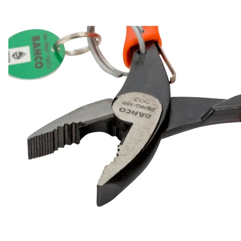 Alicate universal com um anel de segurança
- TAH2628G-180 Alicate universal com um anel de segurança
- TAH2628G-180