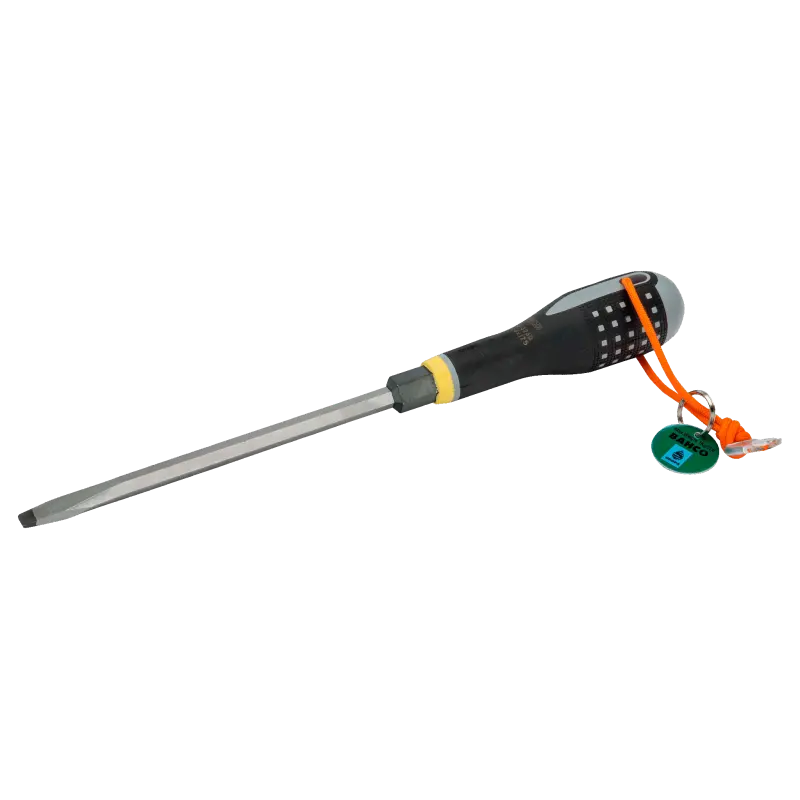 Chave parafusos ERGO™ p/parafusos de fenda com fio Dyneema
- TAHBE-8260 Chave parafusos ERGO™ p/parafusos de fenda com fio Dyneema
- TAHBE-8260